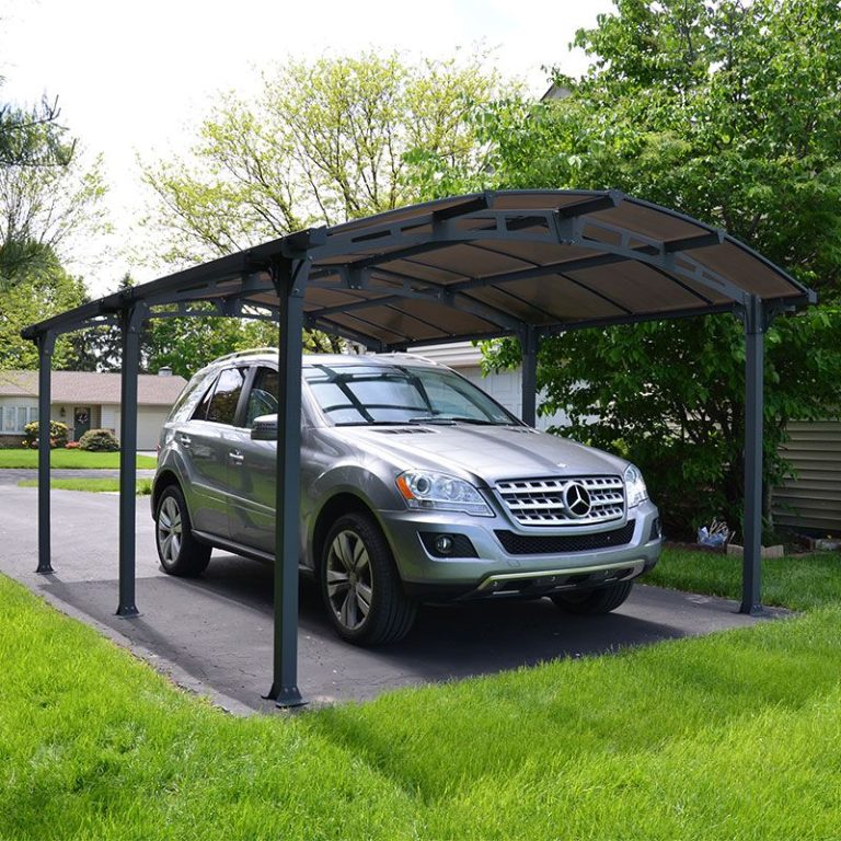 17'x12' (5.1x3.6m) Palram Canopia Arcadia 5000 Metal Carport