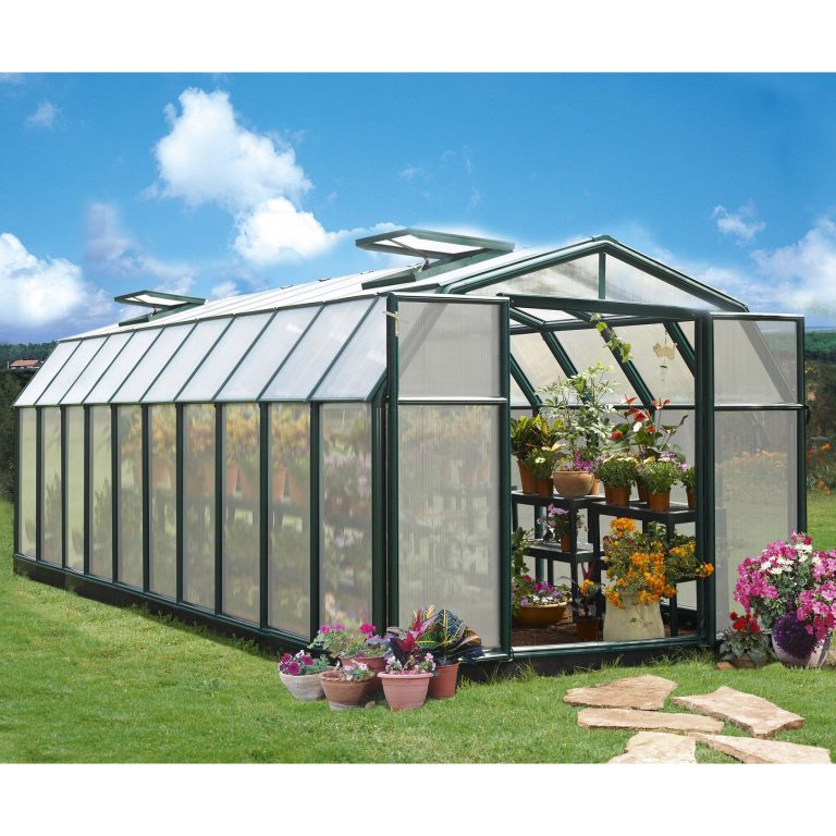 8'x20' Palram Canopia Rion Hobby Gardener Green Greenhouse (2.66x6.41m)