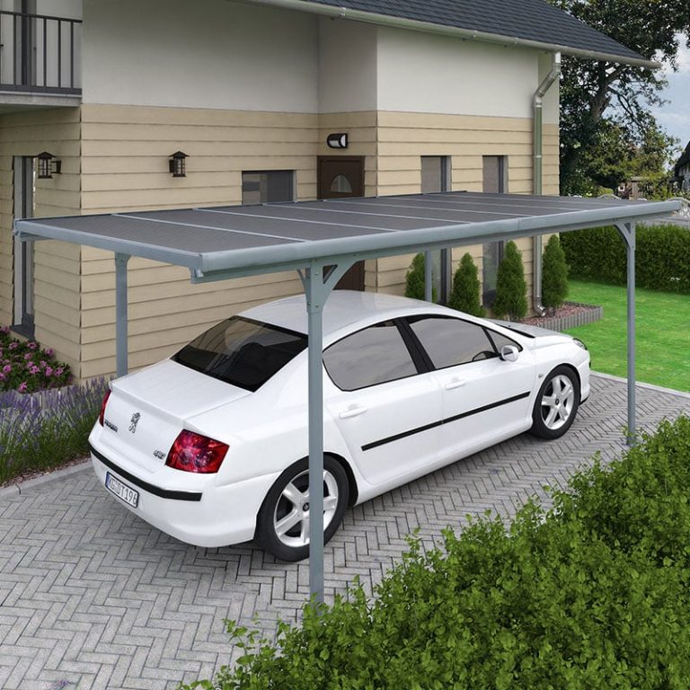 17'x10' (5.1x3m) Palram Canopia Verona 5000 Metal Carport