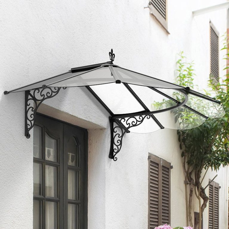 6' x 4' Palram Canopia Iris 1780 Black Door Canopy (1.75m x 1.25m)