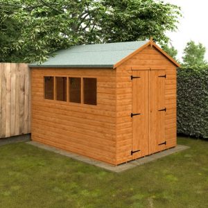 Redlands 7' x 10' Shiplap Apex Heavyweight Workshop