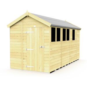 Holt 7' x 13' Pressure Treated Shiplap Modular Apex Shed