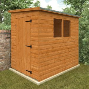 Redlands 7' x 5' Shiplap Lean To Pent Shed