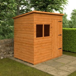 Redlands 7' x 5' Shiplap Extra High Pent Shed