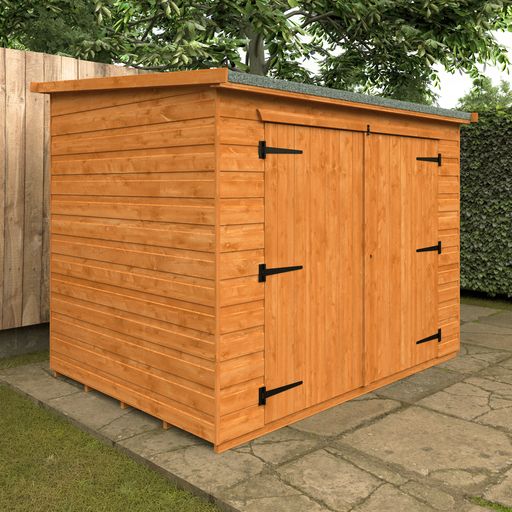 Redlands 7' x 5' Shiplap Pent Bike Shed