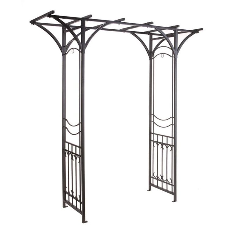 Panacea Park Lane Metal Garden Arch 6'9 x 6'3