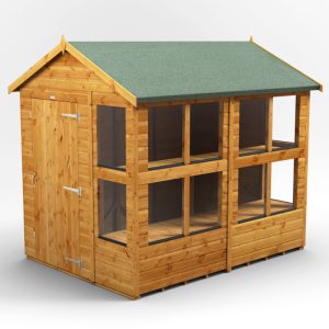 Oren 8' x 6' Shiplap Modular Custom Apex Potting Shed