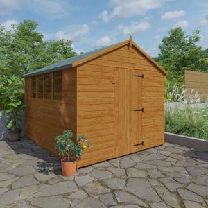 Redlands 8' x 10' Shiplap Apex Shed