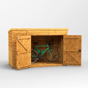 Oren 8' x 4' Shiplap Pent Bike Shed