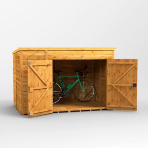 Oren 8' x 5' Shiplap Pent Bike Shed