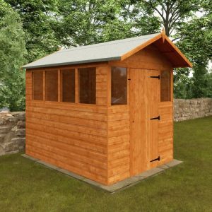 Redlands 8' x 6' Apex Summer Shed