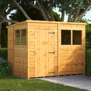 Oren 8' x 6' Shiplap Modular Custom Pent Shed