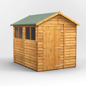 Oren 8' x 6' Overlap Modular Custom Apex Shed