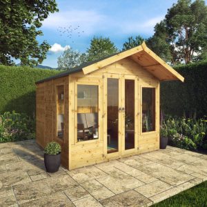 Adley 8' x 8' Adderbury Summer House With 2' Overhang