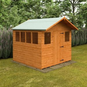 Redlands 8' x 8' Apex Summer Shed