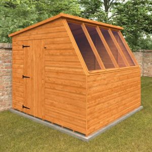 Redlands 8' x 8' Shiplap Pent Potting Shed