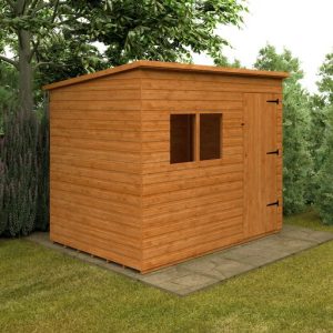 Redlands 9' x 6' Shiplap Extra High Pent Shed