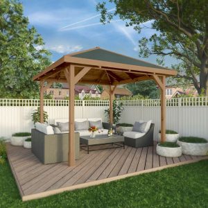 Adley 3m x 3m Pressure Treated Gazebo