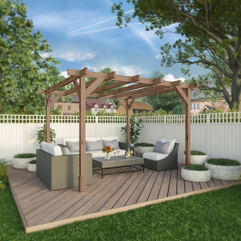 Adley 3m x 3m Pressure Treated Pergola