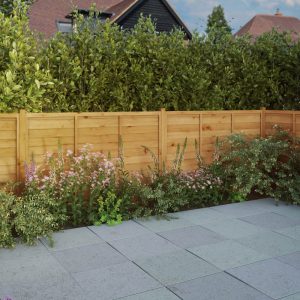 Adley 4' x 6' Pressure Treated Super Lap Flat Top Fence Panel