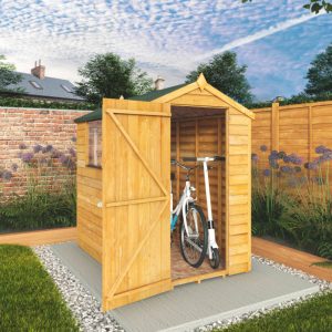 Adley 4' x 6' Overlap Apex Shed