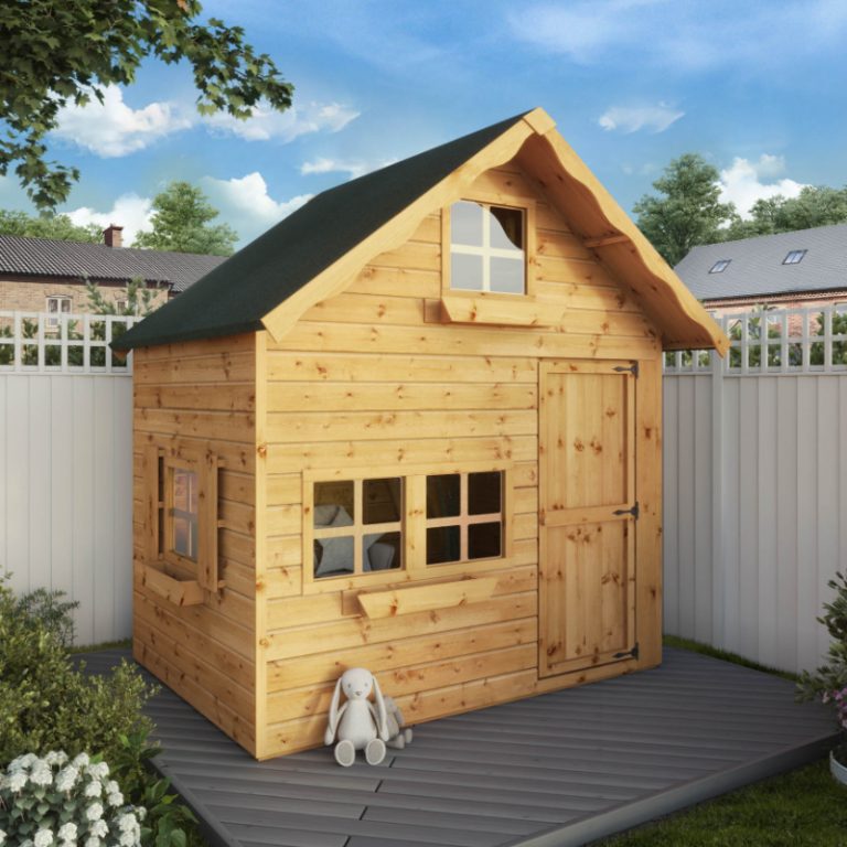 Adley 7' x 5' Jellytot Two Storey Cottage Playhouse