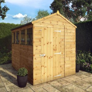 Adley 8' x 6' Premium Shiplap Modular Apex Shed