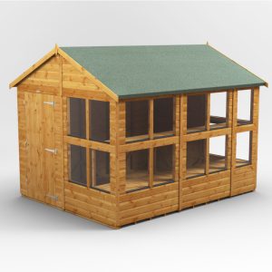 Oren 10' x 8' Shiplap Modular Custom Apex Potting Shed