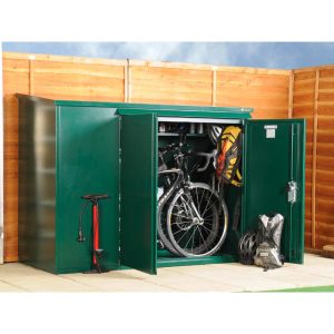 6' x 3' Asgard Addition Premium Metal Bike Shed (1.8m x 0.9m)