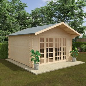 Redlands 4.2m x 4.2m St George Log Cabin