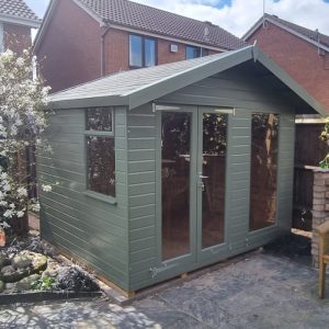 Bards 10' x 8' Pinter Custom Summer House - Pre Painted