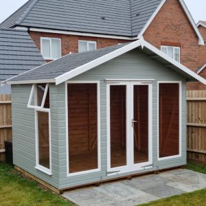 Bards 12' x 12' Pinter Custom Summer House - Pre Painted