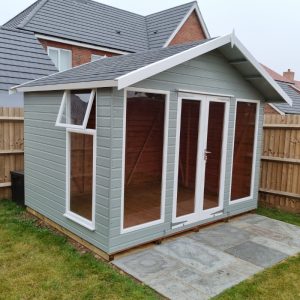 Bards 14' x 10' Pinter Custom Summer House - Pre Painted