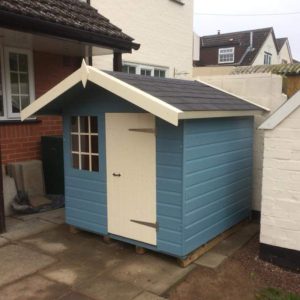 Bards 5' x 3' Classic Custom Playhouse - Pre Painted