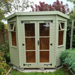 Bards 6' x 6' Kushner Custom Summer House - Tanalised or Pre Painted