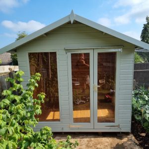 Bards 6' x 8' Pinter Custom Summer House - Pre Painted