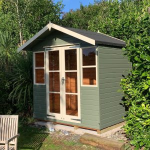 Bards 6' x 8' Popular Custom Summer House - Pre Painted