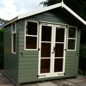 Bards 7' x 7' Popular Custom Summer House - Pre Painted