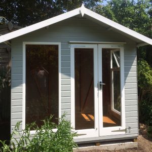 Bards 8' x 8' Pinter Custom Summer House - Pre Painted