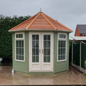 Bards 10' x 10' Emilia Bespoke Insulated Garden Room - Painted