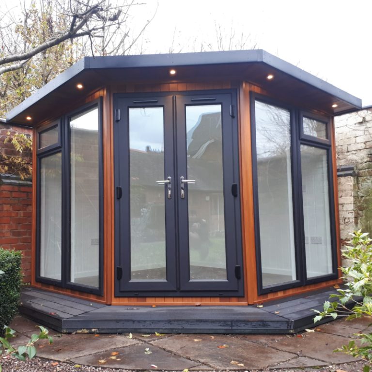 Bards 11' x 11' Oswald Bespoke Insulated Garden Room - Cedar