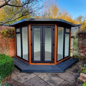 Bards 8' x 8' Oswald Bespoke Insulated Garden Room - Cedar