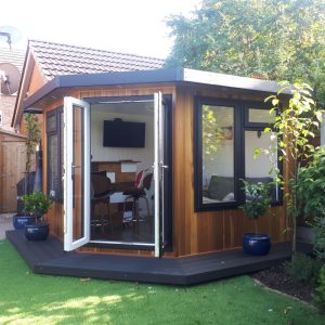 Bards 9' x 9' Oswald Bespoke Insulated Garden Room - Cedar