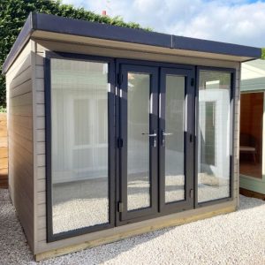 Bards 10' x 8' Othello Bespoke Insulated Garden Room - Composite