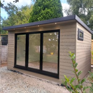 Bards 14' x 12' Othello Bespoke Insulated Garden Room - Composite