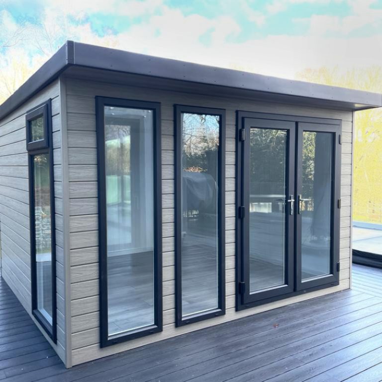 Bards 12' x 8' Othello Bespoke Insulated Garden Room - Composite