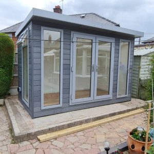 Bards 16' x 10' Othello Bespoke Insulated Garden Room - Composite