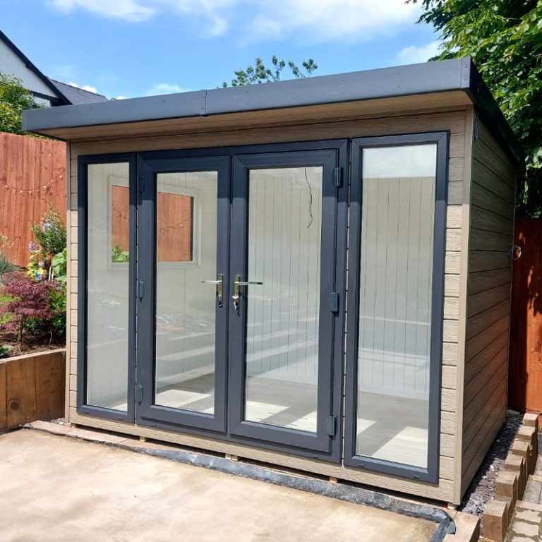 Bards 8' x 8' Othello Bespoke Insulated Garden Room - Composite