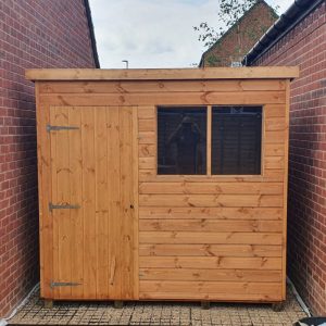 Bards 7' x 5' Popular Custom Pent Shed