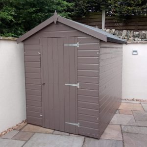 Bards 7' x 5' Popular Custom Apex Shed - Pre Painted